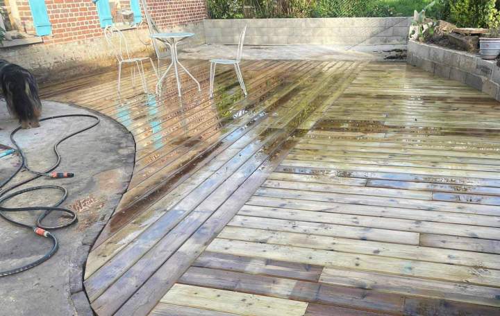 Nouvelle terrasse près d'Abbeville
