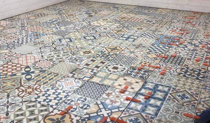 Pose de carrelage près d'Abbeville