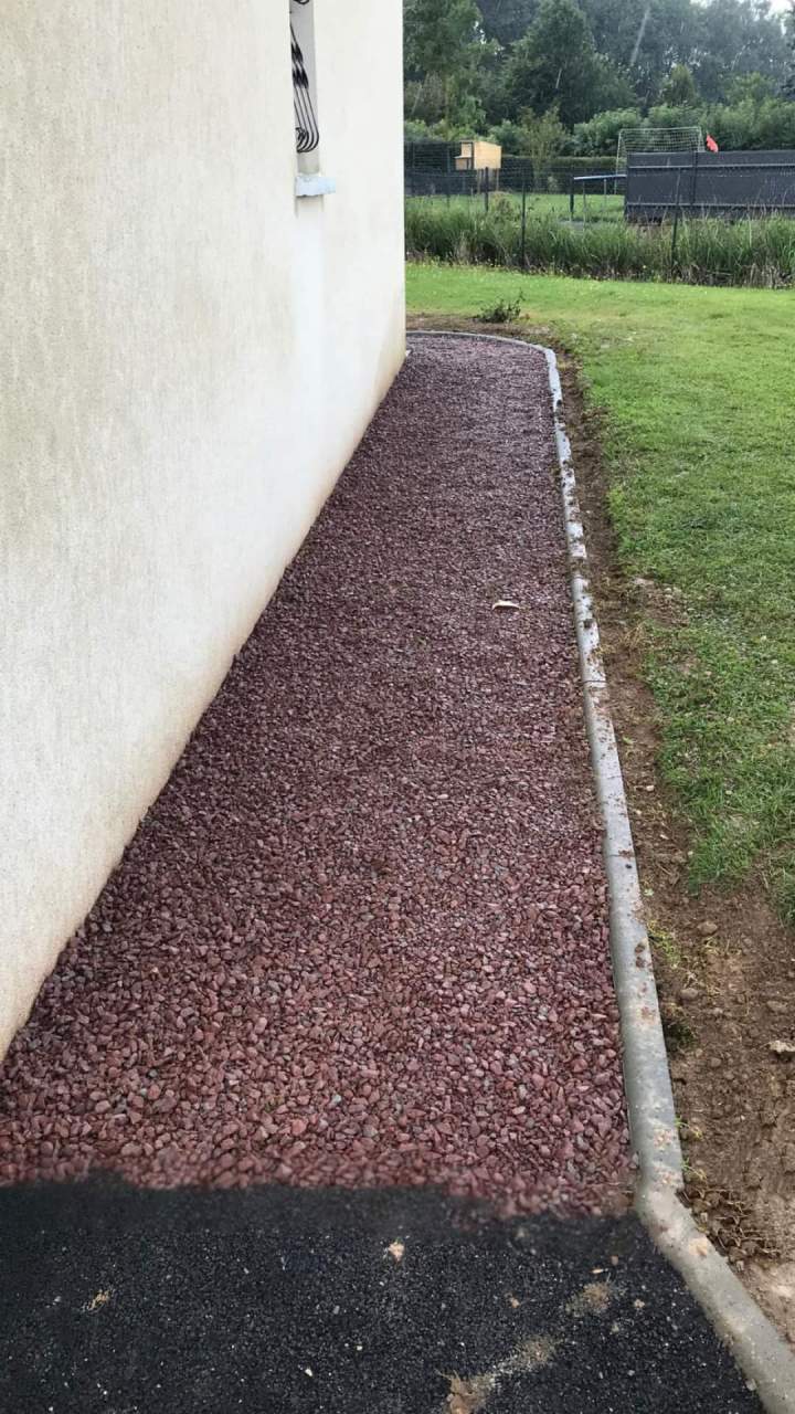 Bordures maison près d'Abbeville